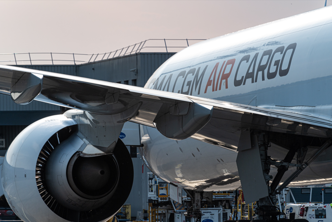 Air freight loading operation